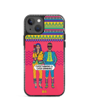 DailyObjects Overthinking & Overdrinking Stride 2.0 Phone Case Cover For iPhone 14