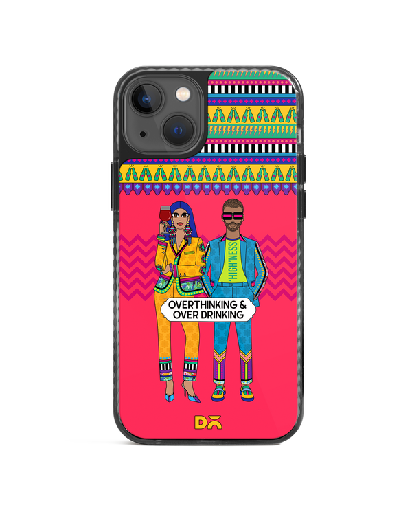 Overthinking & Overdrinking Stride 2.0 Phone Case Cover For iPhone 15 Plus