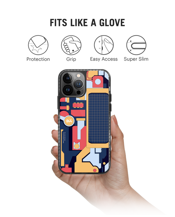 DailyObjects P-S-P Stride 2.0 Phone Case Cover For iPhone 15 Pro Max