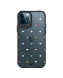 DailyObjects Party Poppers Black Hybrid Clear Case Cover For iPhone 12 Pro Max