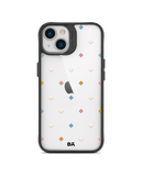 DailyObjects Party Poppers Black Hybrid Clear Case Cover For iPhone 13 Mini