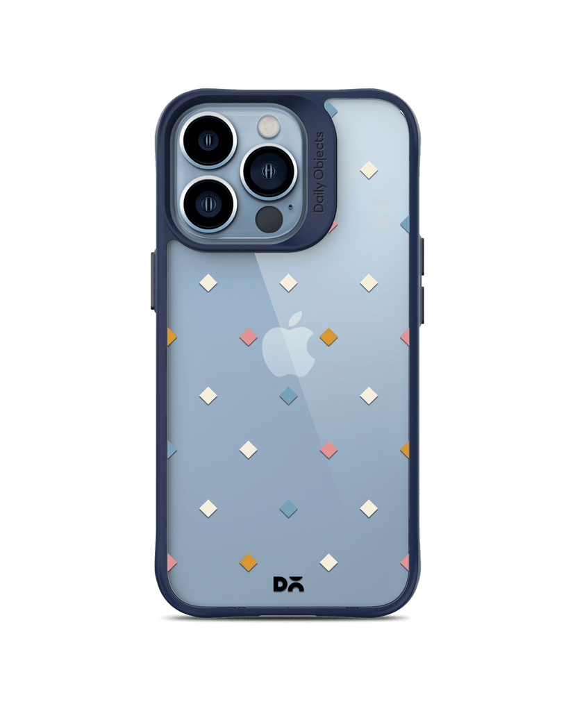 DailyObjects Party Poppers Blue Hybrid Clear Case Cover For iPhone 13 Pro Max