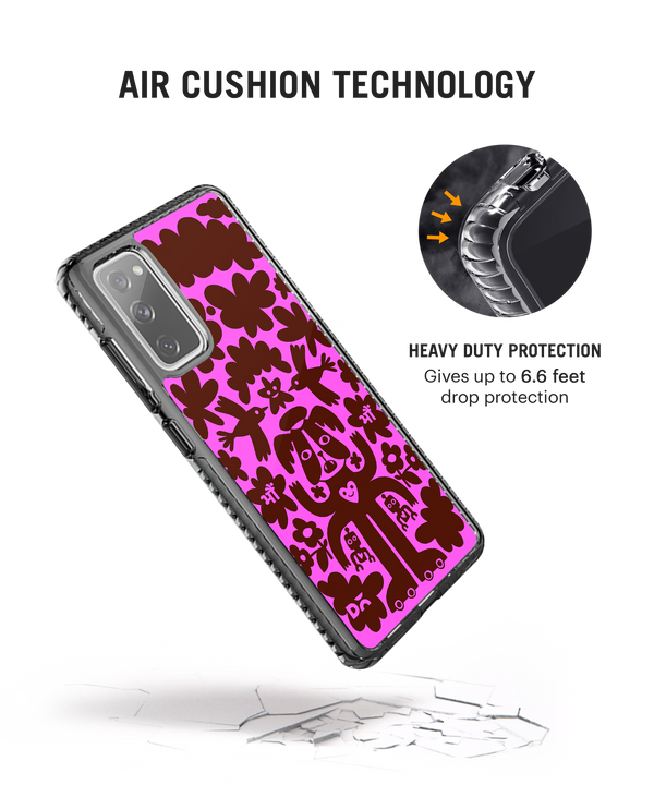 DailyObjects Paw Angel Stride 2.0 Case Cover For Samsung Galaxy S20 FE