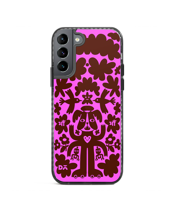 DailyObjects Paw Angel Stride 2.0 Case Cover For Samsung Galaxy S22 Plus