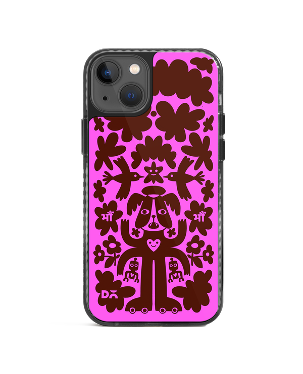 DailyObjects Paw Angel Stride 2.0 Phone Case Cover For iPhone 15 Plus