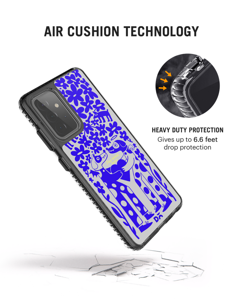 DailyObjects Paw-Ternal Twins Stride 2.0 Case Cover For Samsung Galaxy A52