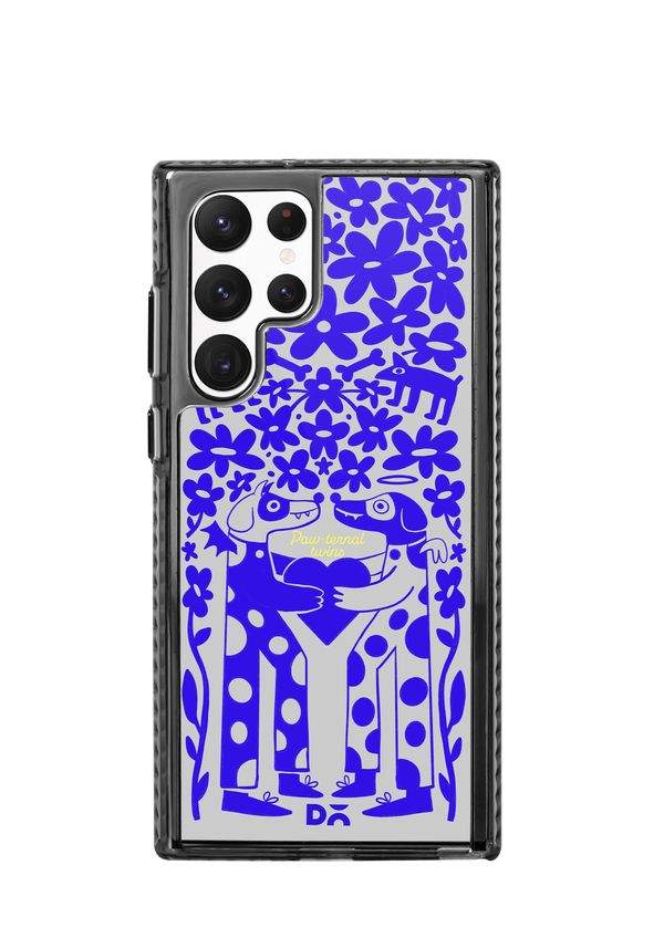 DailyObjects Paw-Ternal Twins Stride 2.0 Case Cover For Samsung Galaxy S22 Ultra