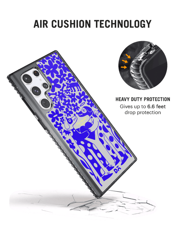 DailyObjects Paw-Ternal Twins Stride 2.0 Case Cover For Samsung Galaxy S23 Ultra