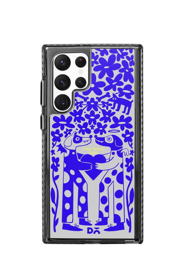 DailyObjects Paw-Ternal Twins Stride 2.0 Case Cover For Samsung Galaxy S23 Ultra