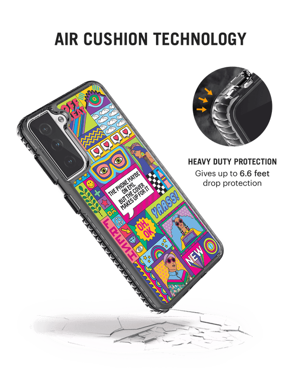 DailyObjects Phone on EMI Stride 2.0 Case Cover For Samsung Galaxy S21