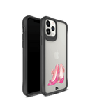DailyObjects Pink Stilettos Black Hybrid Clear Case Cover For iPhone 11 Pro