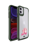 DailyObjects Pink Stilettos Green Hybrid Clear Case Cover For iPhone 11