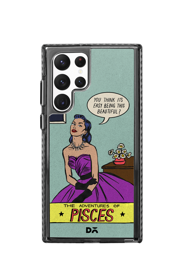 DailyObjects Pisces Stride 2.0 Case Cover For Samsung Galaxy S23 Ultra