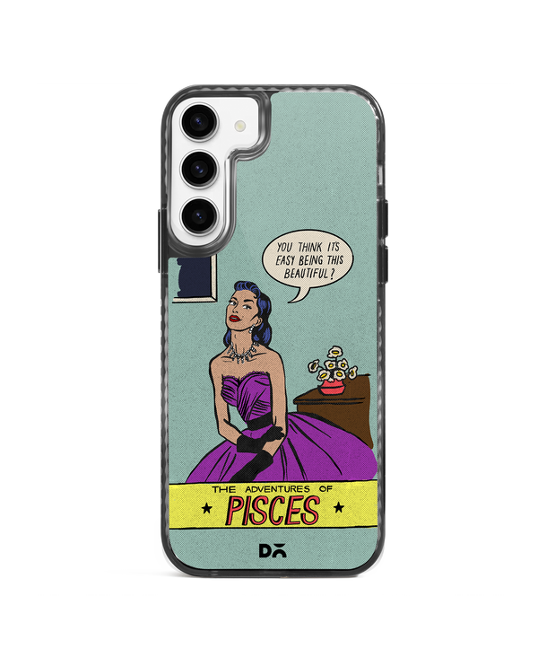 DailyObjects Pisces Stride 2.0 Case Cover For Samsung Galaxy S23
