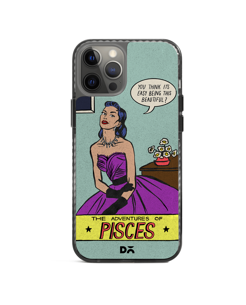 DailyObjects Pisces Stride 2.0 Case Cover For iPhone 12 Pro