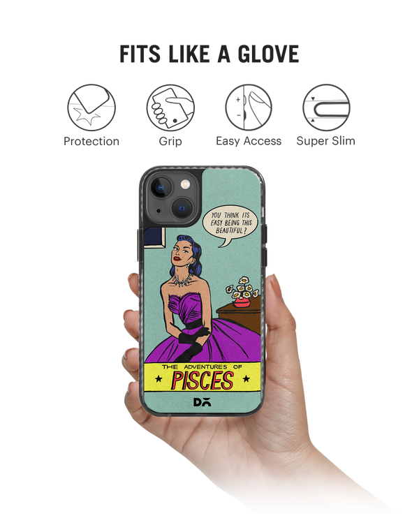 DailyObjects Pisces Stride 2.0 Phone Case Cover For iPhone 15 Plus