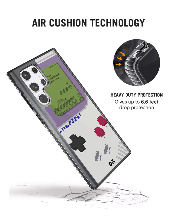 DailyObjects Pixel Boy 1990 Stride 2.0 Case Cover For Samsung Galaxy S23 Ultra