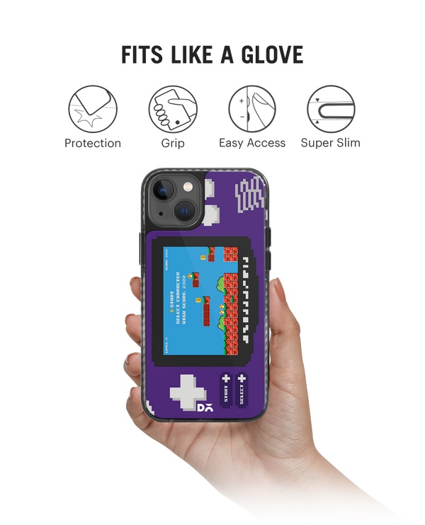 DailyObjects Pixel Boy Advanced Stride 2.0 Phone Case Cover For iPhone 15 Plus