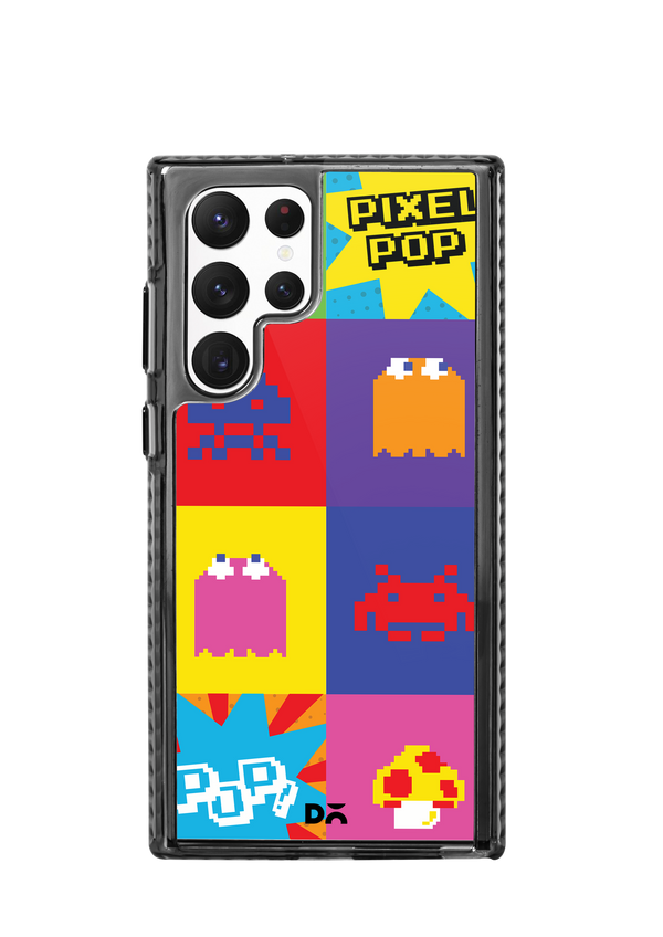 DailyObjects Pixel Pop Stride 2.0 Case Cover For Samsung Galaxy S23 Ultra
