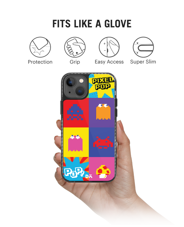 Pixel Pop Stride 2.0 Phone Case Cover For iPhone 15 Plus