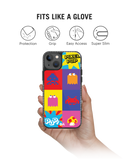 Pixel Pop Stride 2.0 Phone Case Cover For iPhone 15 Plus