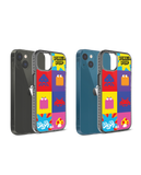 Pixel Pop Stride 2.0 Phone Case Cover For iPhone 15 Plus