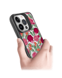 DailyObjects Pomegranate Party Black Hybrid Clear Phone Case Cover For iPhone 14 Pro
