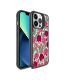 DailyObjects Pomegranate Party Black Hybrid Clear Phone Case Cover For iPhone 14 Pro