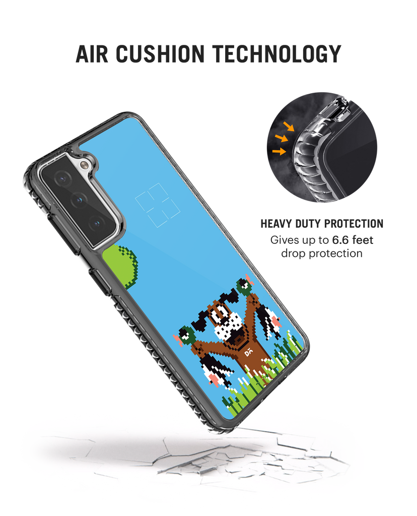 DailyObjects Quack Hunt Stride 2.0 Case Cover For Samsung Galaxy S21