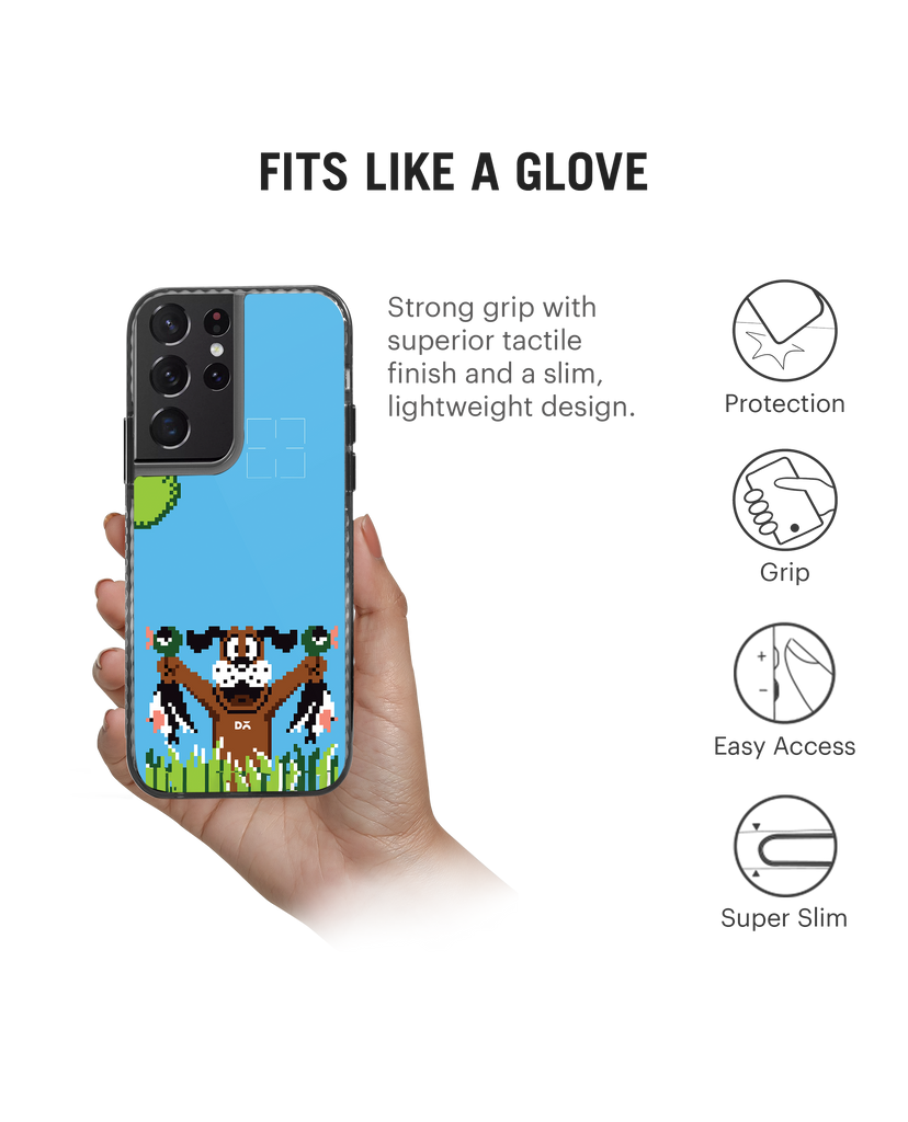 DailyObjects Quack Hunt Stride 2.0 Case Cover For Samsung Galaxy S21 Ultra
