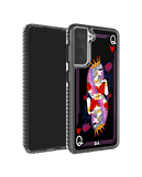 DailyObjects Queen Of Hearts Stride 2.0 Case Cover For Samsung Galaxy S21