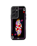 DailyObjects Queen Of Hearts Stride 2.0 Case Cover For Samsung Galaxy S21 Ultra
