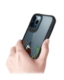 DailyObjects Rastafari Black Hybrid Clear Case Cover For iPhone 12 Pro Max