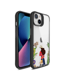 DailyObjects Rastafari Black Hybrid Clear Case Cover For iPhone 13 Mini