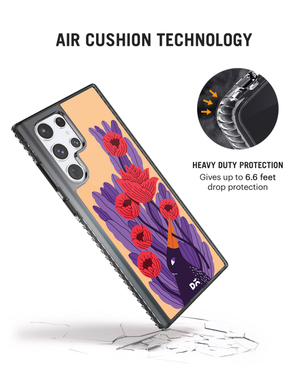 Raven Rush Stride 2.0 Case Cover For Samsung Galaxy S22 Ultra