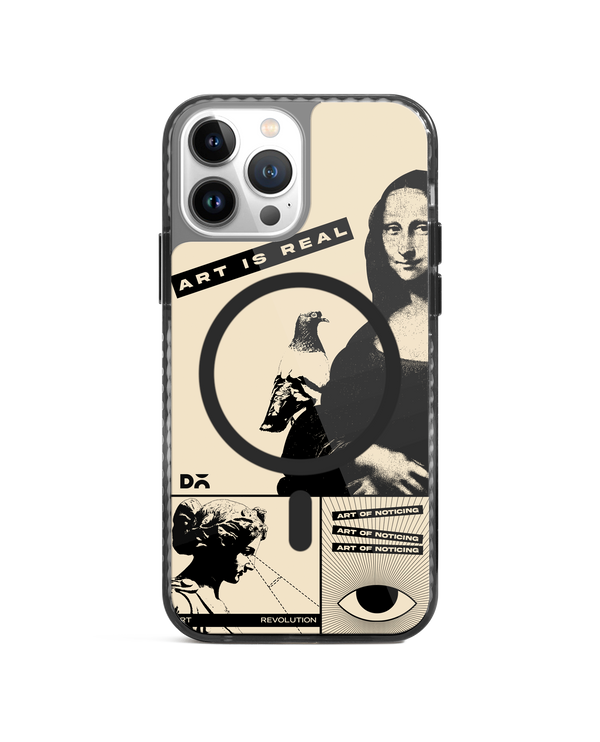 Real Art Stride 2.0 Clear MagSafe Phone Case Cover For iPhone 13 Pro