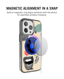 Records On Stride 2.0 Clear MagSafe Phone Case Cover For iPhone 15 Pro Max
