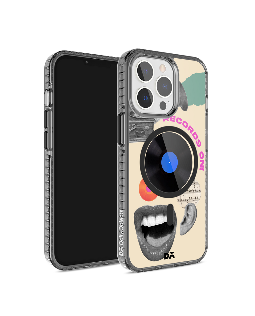 Records On Stride 2.0 Clear MagSafe Phone Case Cover For iPhone 15 Pro Max
