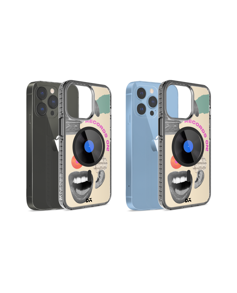 Records On Stride 2.0 Clear MagSafe Phone Case Cover For iPhone 15 Pro Max