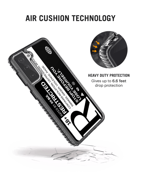 DailyObjects Restricted Stride 2.0 Case Cover For Samsung Galaxy S21