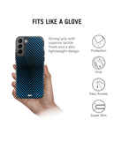DailyObjects Rhombus Aqua Stride 2.0 Case Cover For Samsung Galaxy S21