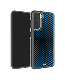 DailyObjects Rhombus Aqua Stride 2.0 Case Cover For Samsung Galaxy S21 Plus