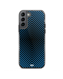 DailyObjects Rhombus Aqua Stride 2.0 Case Cover For Samsung Galaxy S21 Plus
