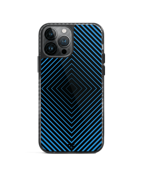 DailyObjects Rhombus Aqua Stride 2.0 Phone Case Cover For iPhone 14 Pro Max