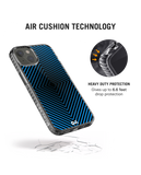 DailyObjects Rhombus Aqua Stride 2.0 Phone Case Cover For iPhone 15 Plus