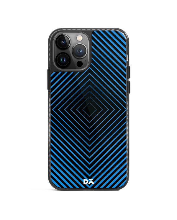 DailyObjects Rhombus Aqua Stride 2.0 Phone Case Cover For iPhone 15 Pro Max