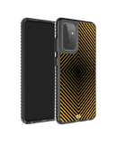 DailyObjects Rhombus Ochre Stride 2.0 Case Cover For Samsung Galaxy A52