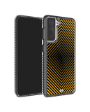 DailyObjects Rhombus Ochre Stride 2.0 Case Cover For Samsung Galaxy S21 Plus
