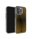 DailyObjects Rhombus Ochre Stride 2.0 Case Cover For iPhone 13 Pro