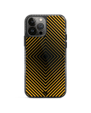 DailyObjects Rhombus Ochre Stride 2.0 Case Cover For iPhone 13 Pro